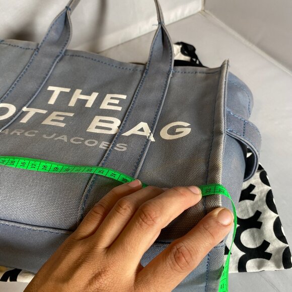 Marc Jacobs The Tote bag  Blue shadow Medium - Picture 14 of 15